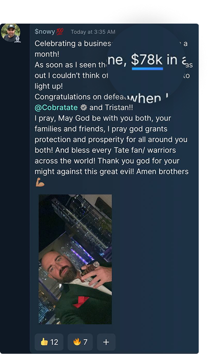 Testimonial Snapshot