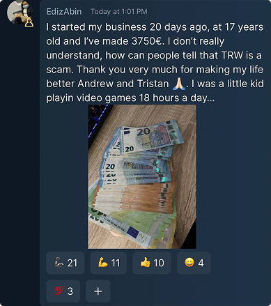 Testimonial Snapshot